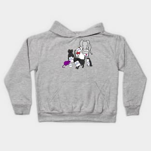 Animals with Joe Biden Signs Kids Hoodie